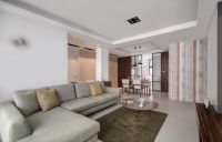 现代简约90平米两室两厅欣赏