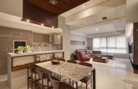 后现代时尚客厅电视背景墙