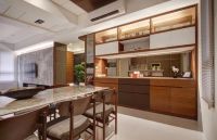 后现代时尚客厅电视背景墙