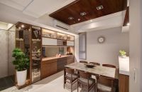 后现代时尚客厅电视背景墙