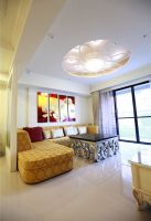 美式时尚120平米三居效果图