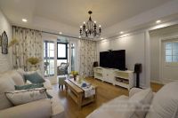 唯美北欧风格三居装潢案例