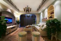 精致田园二居装潢设计