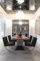 130平现代四居室设计效果图片