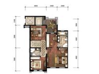 中建·红杉溪谷-简欧风格-三居室