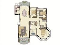 春晖园·随园-现代中式-三居室