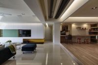 活跃的色彩  265平米现代简约设计