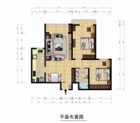 现代简约—中景未山赋——二居室