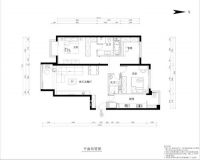 使用面积98平简约风格设计方案