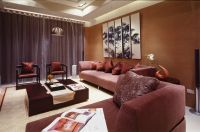 现代简约家居室内三居室效果图