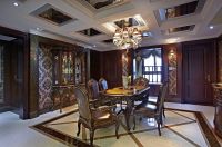 欧式古典时尚四居效果图大全