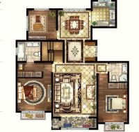 翡翠山3居室欧式奢华风