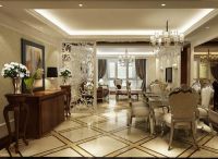 三居蝶翠华庭时尚与创意将整体室内空间营造得奢