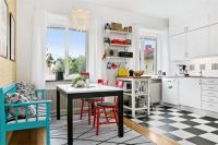 时尚北欧风格公寓室内设计效果图