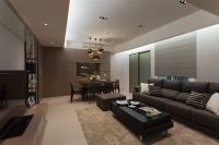 现代简约两居室设计效果图