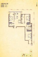 华龙美钰 三居室 简约风格