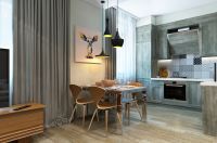 65平现代时尚公寓装修设计