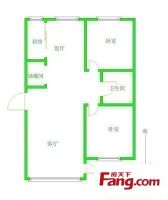 绿城百合南区-新中式风格-二居室