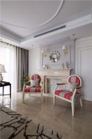 唯美简欧风格二居装修效果图