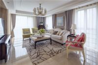 唯美简欧风格二居装修效果图