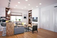 时尚北欧风格玄关装潢案例