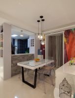 时尚精美混搭二居装修案例