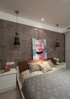 时尚精美混搭二居装修案例