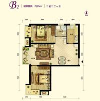 中国铁建·原香漫谷 二居室 简约