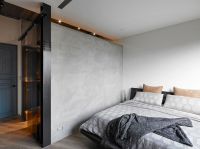 现代个性工业风三居装潢案例