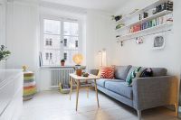 明亮简洁北欧风格公寓设计