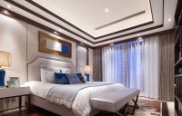 中式风格装饰别墅室内设计效果图