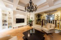 精致美式客厅布置装潢