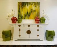 时尚现代中式三居室装修效果图