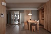 原木现代家装二居设计