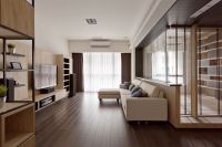 现代乐活家居二居装修设计