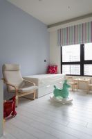 清新简约风格两居室家装设计效果图