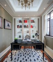 新古典风格家居三室一厅装修效果图