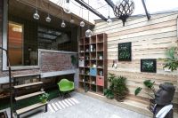 乡村美式风格客厅室内设计效果图