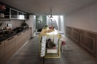 乡村美式风格客厅室内设计效果图