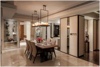 时尚现代四居装潢效果图