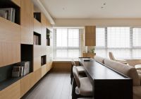 时尚大方现代二居装潢案例