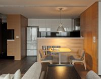 时尚大方现代二居装潢案例