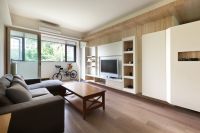 现代简约质感二居装潢案例