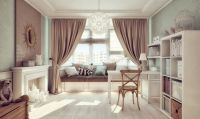 简欧风格三居室内设计效果图