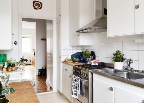 北欧风格公寓厨房设计效果图欣赏