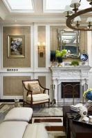 美式时尚装修设计四居效果图