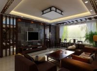 玉泉新城-怀旧新中式-四居室装修