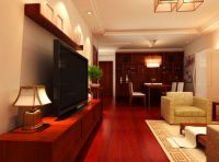 中铁国际城 三居 中式风格