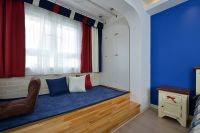 蓝白地中海小户型家居装潢