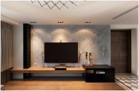 现代时尚二居装潢效果图